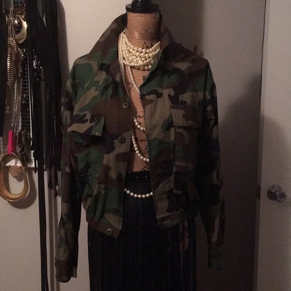 Camouflage Bomber Jacket - Picture 2 of 5